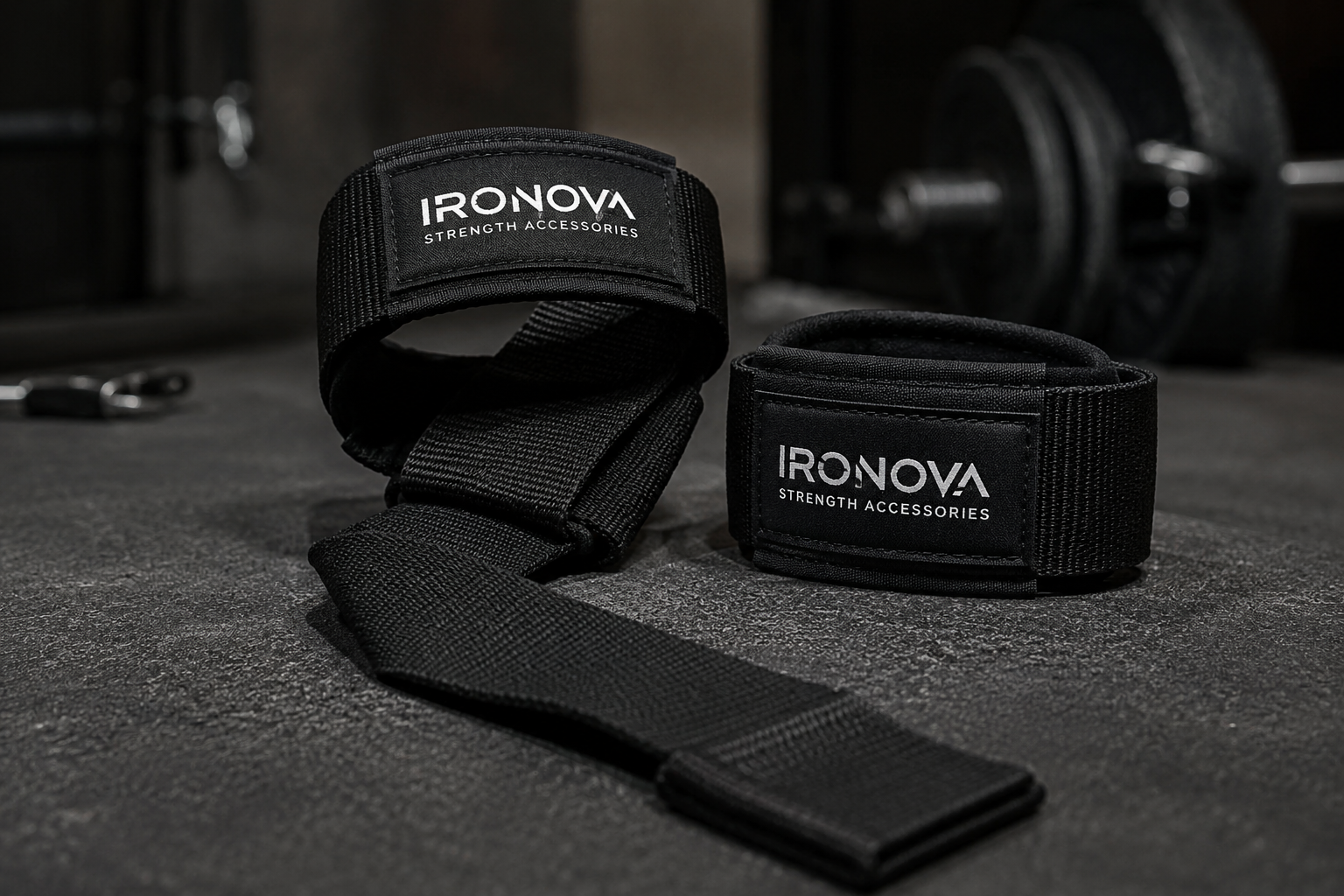 Sangles de tirage Ironova Grip Pro